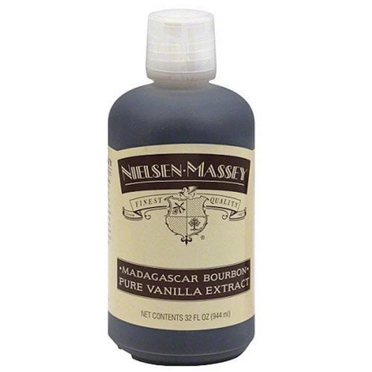 Madagascar Bourbon Pure Vanilla Extract, 32 Oz - Nielsen-Massey