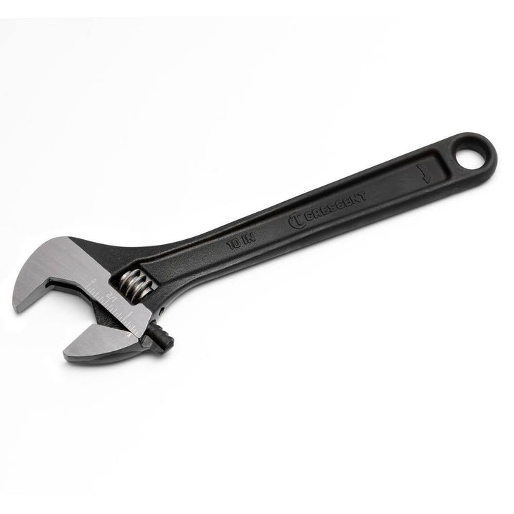 10" Black Oxide Adjustable Wrench by Crescent | Ergonomic, Secure & Durable Tool - ChillShop