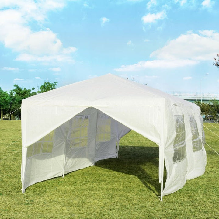 10 x 30 Feet Outdoor Canopy Tent with Removable Sidewalls – Heavy - Duty Party and Event Shelter - ChillShop