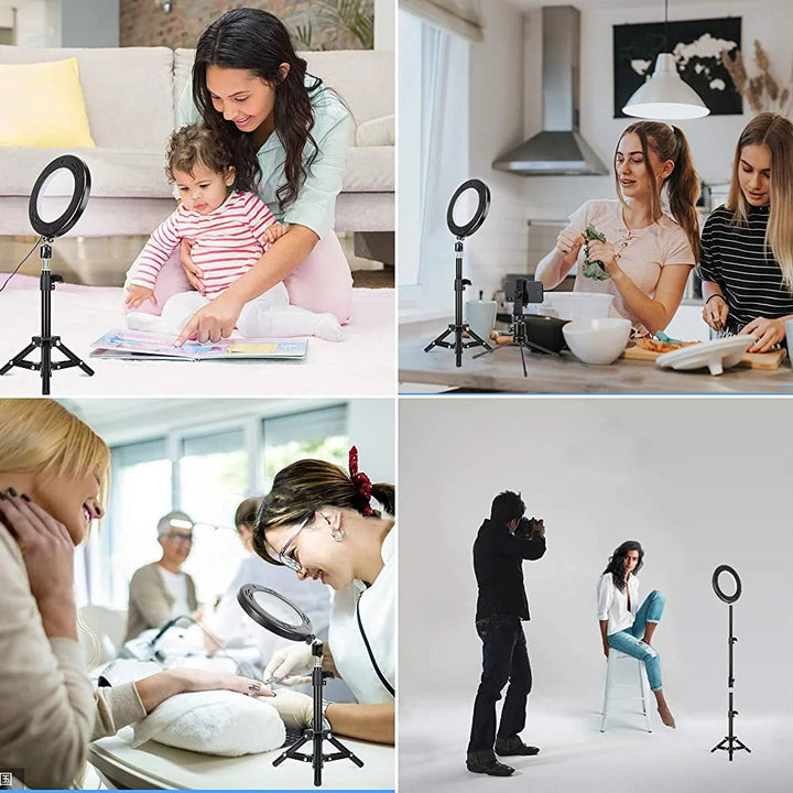 13" RGB Ring Light with Tripod Stand & Phone Holder | Ultimate Selfie Solution - ChillShop