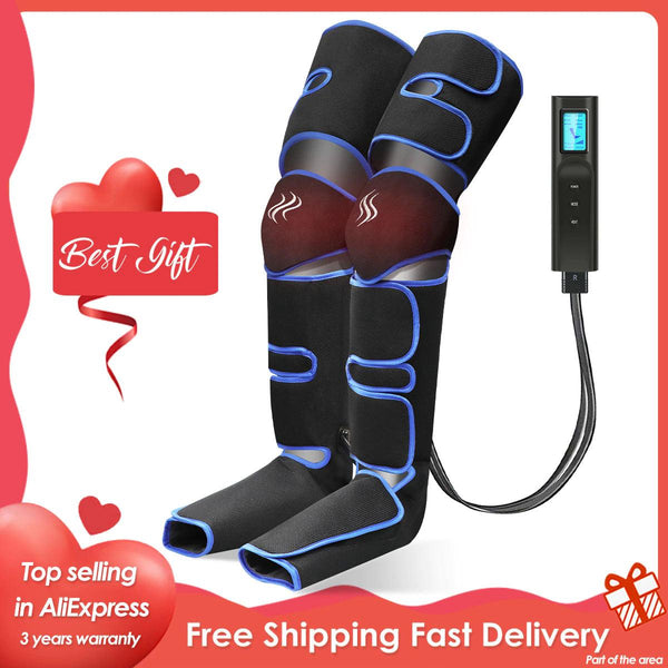 360° Leg & Foot Massager with Heated Comfort | Cordless & Portable - ChillShop