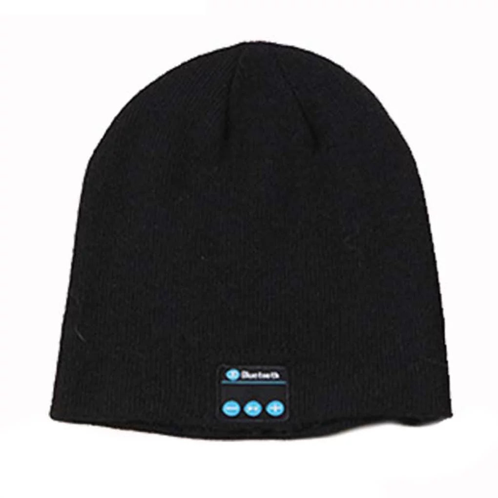 Wireless Bluetooth Beanie Hat - Soft, Warm, and Smart Cap with Headphone, Speaker, Mic for Winter Outdoor Sports