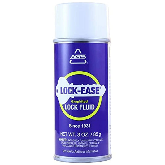 Lock-Ease Graphite Lubricant - 3 Oz Aerosol for Locks and Mechanisms