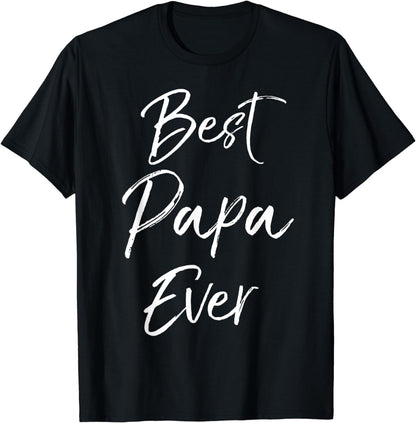 Best Papa Ever Shirt - Perfect Father's Day Gift for Grandpa! 👴🎁