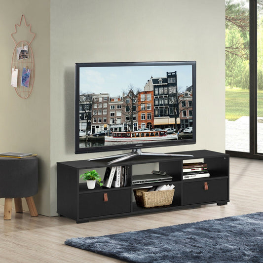 TV Stand Media Center Console for TVs up to 60 Inch with Drawers