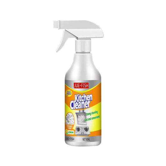 120/60ML Multi-Purpose Kitchen Grease Foam Cleaner – No-Rinse Stain Remover for Grills & Ovens 🧼✨