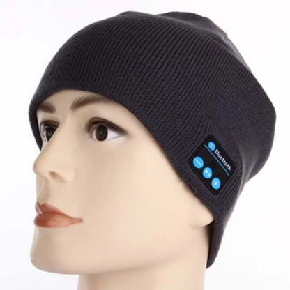 Wireless Bluetooth Beanie Hat - Soft, Warm, and Smart Cap with Headphone, Speaker, Mic for Winter Outdoor Sports