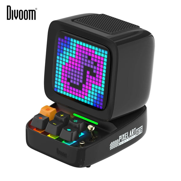 Bluetooth Pixel Art Speaker – 15W Audio with RGB LED Display - ChillShop