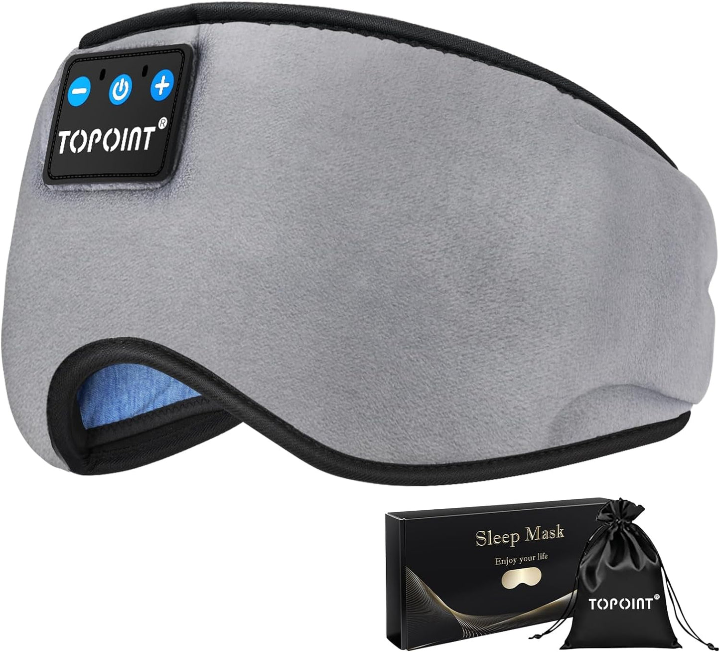 Bluetooth Sleep Eye Mask Headphones – Music & Comfort for Restful Sleep - ChillShop