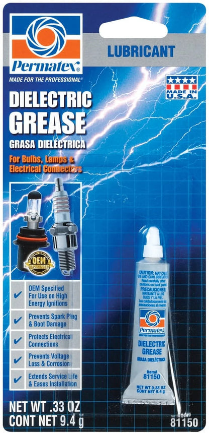 Dielectric Grease - 0.33 Oz Tube - Protect & Extend Electrical Connections