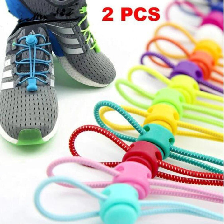 Easy - Tie Silicone Shoelaces: Stretchy, Durable, and No - Tie Convenience - ChillShop