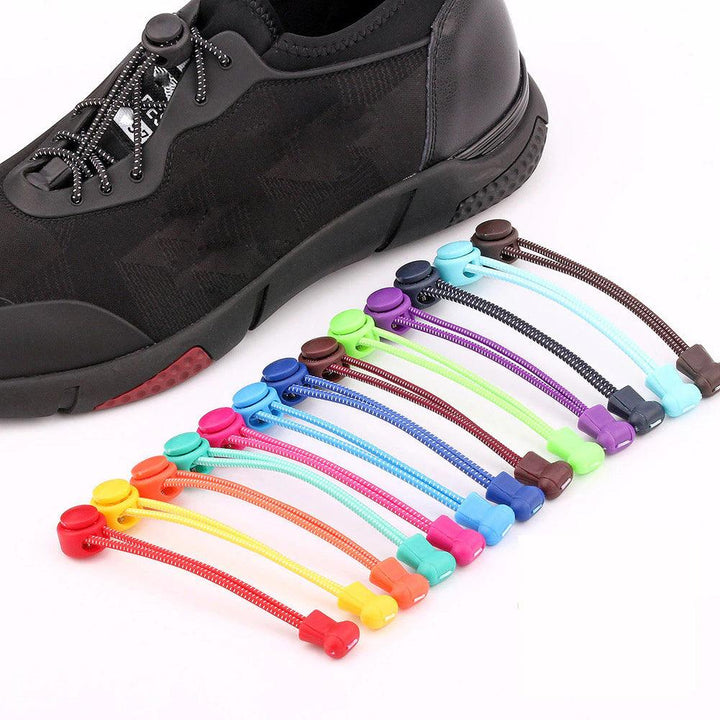 Easy - Tie Silicone Shoelaces: Stretchy, Durable, and No - Tie Convenience - ChillShop