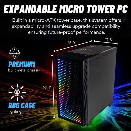 Empowered PC Micro Gaming: High - Performance Gaming Desktop - ChillShop