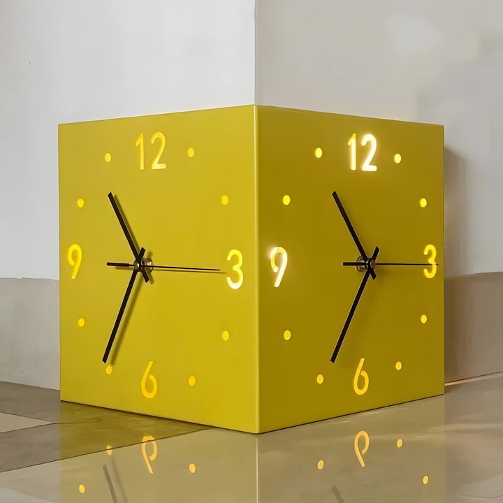 EP Light Corner Clock - Modern Timepiece with Light & Voice Sensors - ChillShop