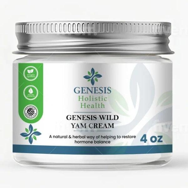 Genesis Wild Yam Cream – Natural Hormonal Support for Menopause & Balance - ChillShop