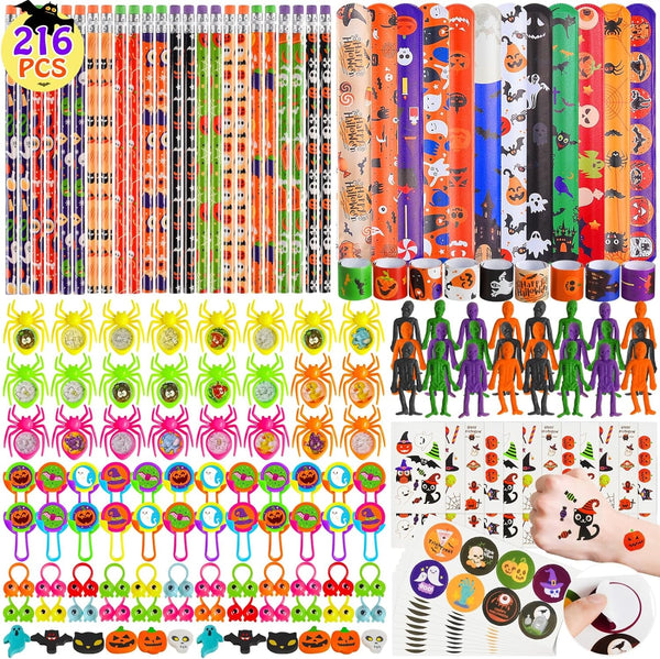 Halloween Party Favor Toy Set – 216 Pcs Ultimate Halloween Goodies - ChillShop