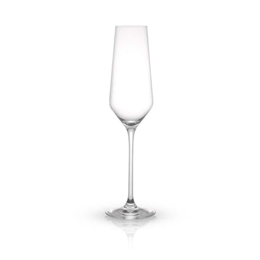 Layla's Crystal Champagne Glasses – Set of 8, Premium European Crystal - ChillShop