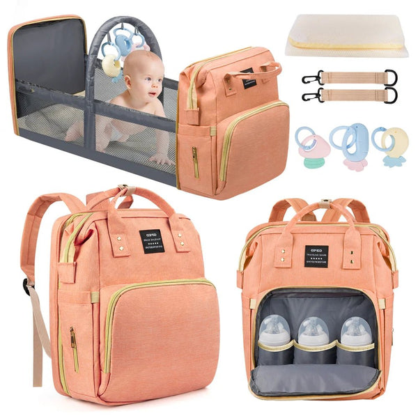 Multifunctional Diaper Bag Backpack with Changing Station - ChillShop