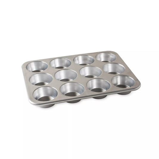 Nordic Ware 12 - Cavity Muffin Pan - Durable & Even Heating Bakeware - ChillShop