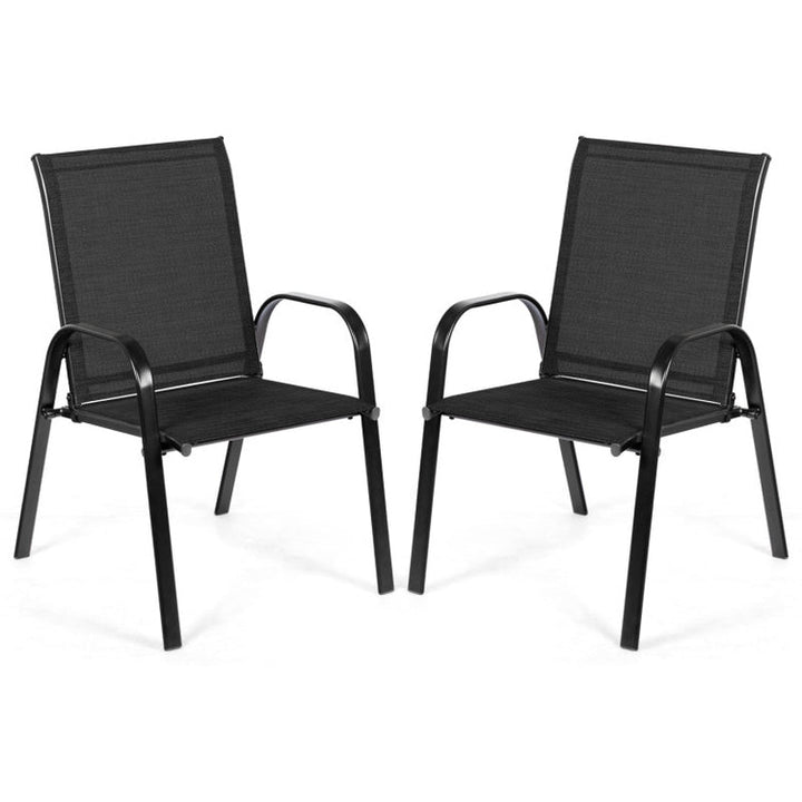 Outdoor Dining Chairs with Armrests - ChillShop