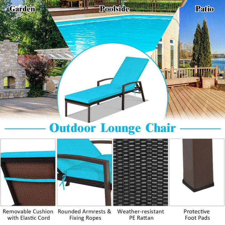 Patio Chaise Lounge Chair Set - ChillShop