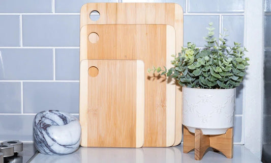 Premium Bamboo Cutting Boards Set - ChillShop