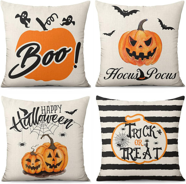 Pumpkin Halloween Pillow Covers - ChillShop