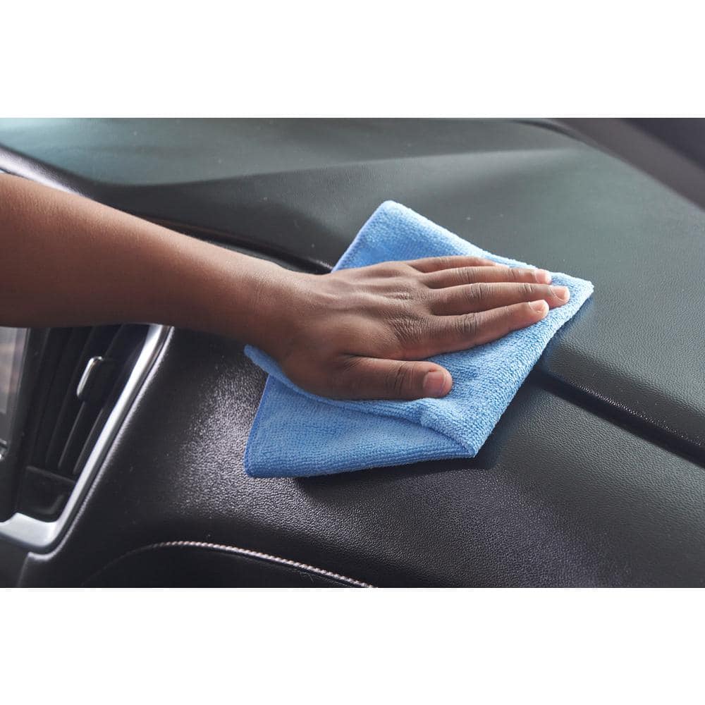 14 In. X 14 In. Microfiber Cloth Towels (24-Pack)