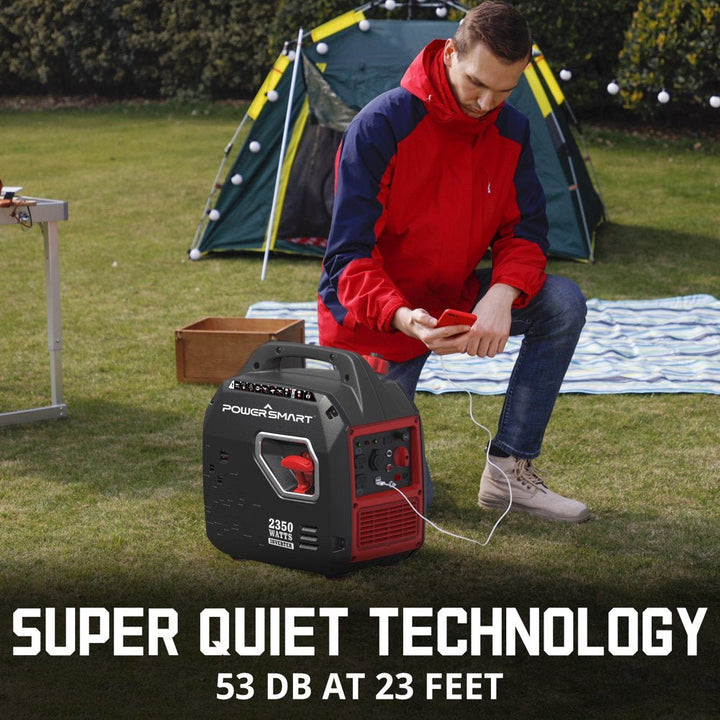 Quiet Portable Inverter Gas Generator - ChillShop