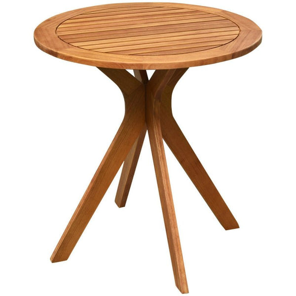 Round Wood Coffee Table - ChillShop