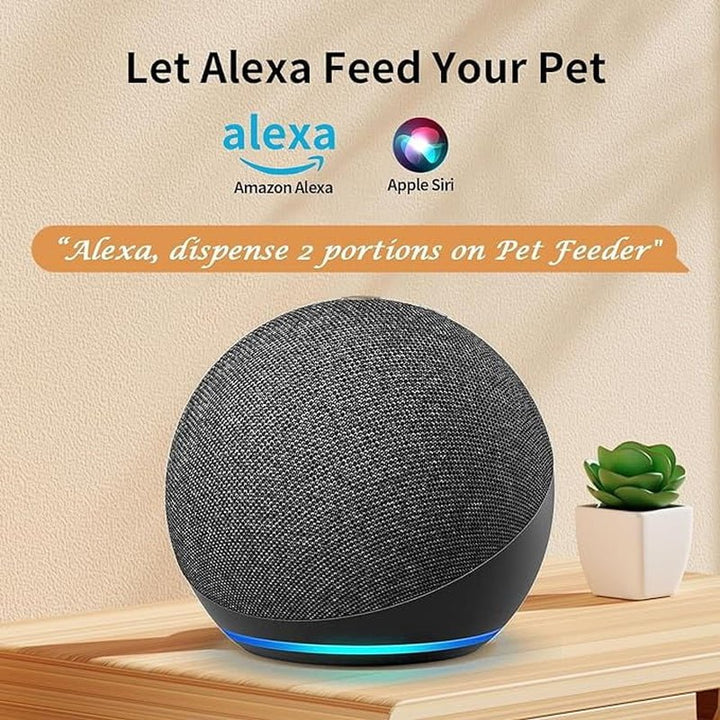 Smart Automatic Pet Feeder with Remote App Control & Voice Command - ChillShop