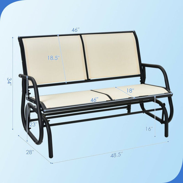 Swing Glider Love Seat - ChillShop