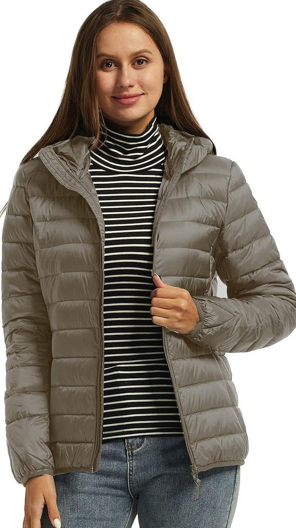 Women’s Hooded Packable Jacket - ChillShop