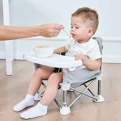 Comfy Kid's 2-in-1 Portable Dining & Beach Chair - Foldable Fun Everywhere!